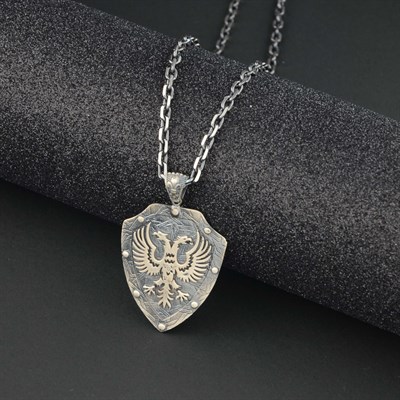 Double Headed Eagle Necklace